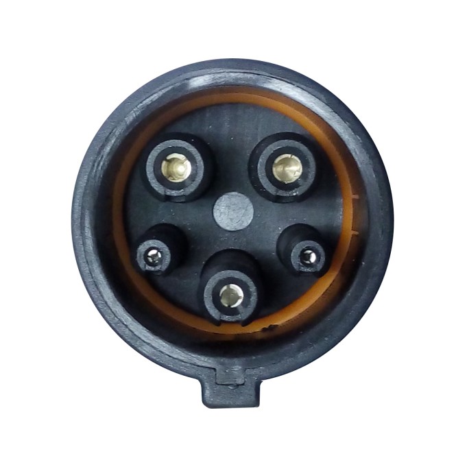 Voorkant van de Type 1 stekker