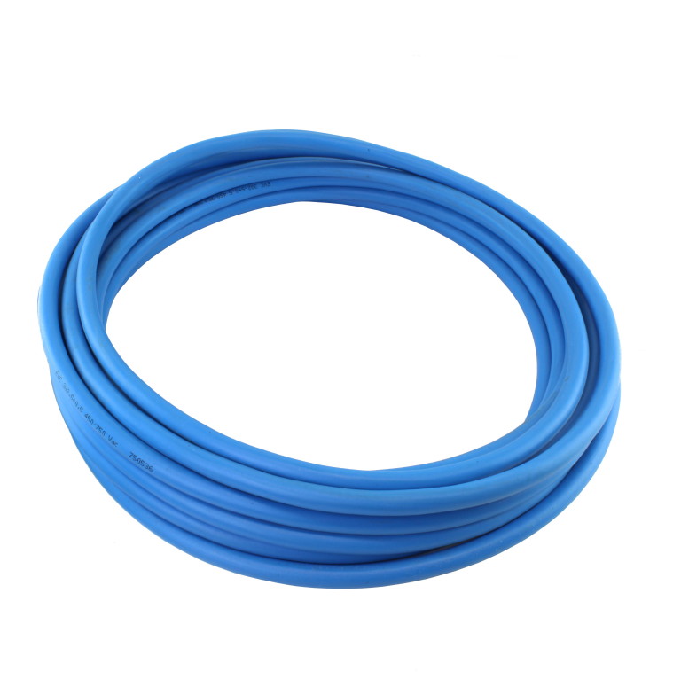 Blauwe laadkabel voor het laden met maximaal 3700 watt