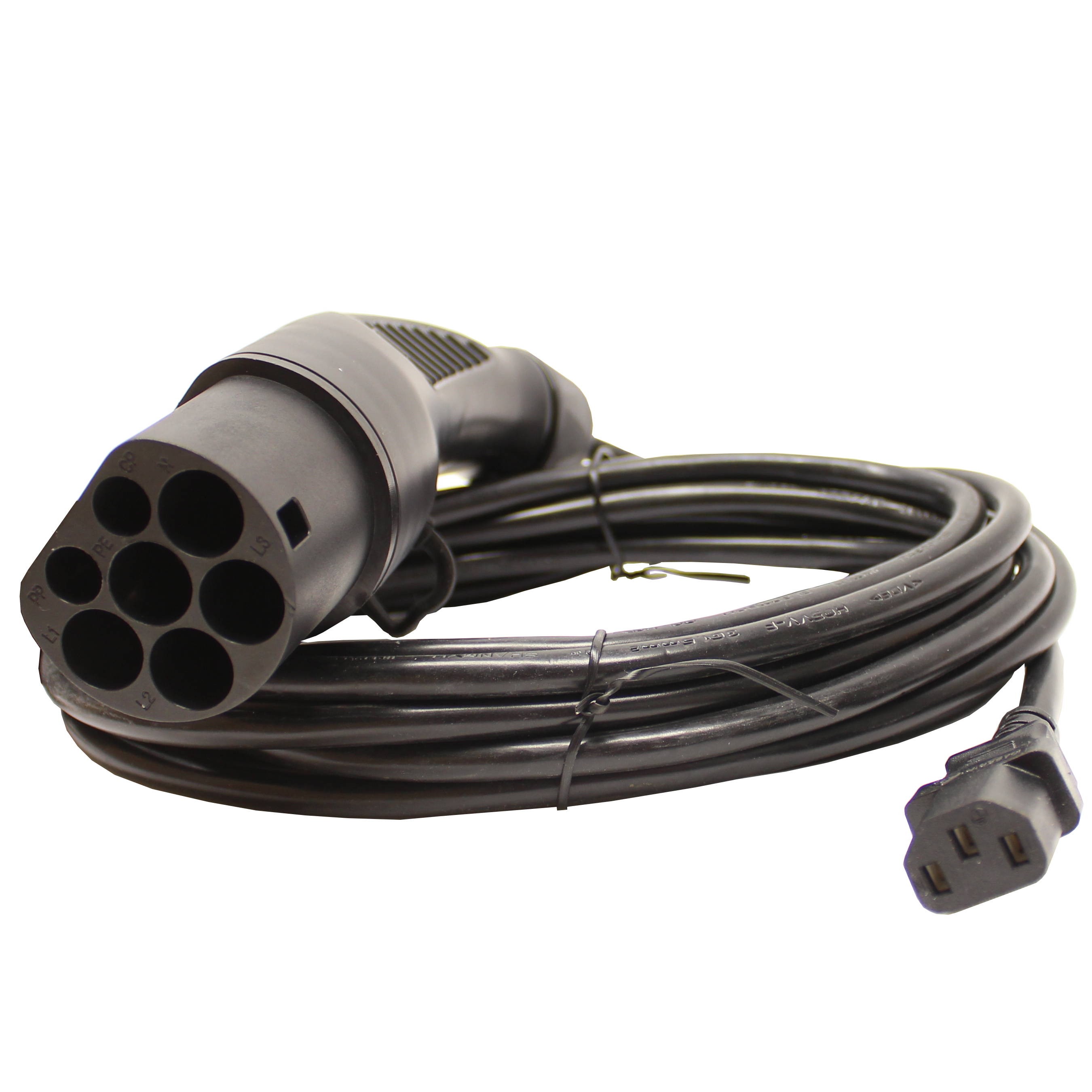 Adapter Type 2 male naar C13 Apparaatstekker Laadkabelfabriek